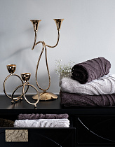 Полотенце «Диана» махровое 50*100 коричневое 6 (превью)