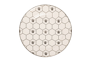 Тарелка обеденная "Пчёлки (Honeycomb)" 26 см