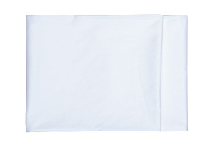 Простыня сатиновая на резинке 160х200х30см белая 2 (превью)