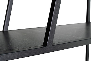 Стеллаж черный