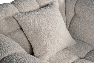 Кресло Prato букле белое