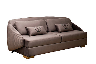 Диван Palazzo трехместный раскладной серый 2 (превью)