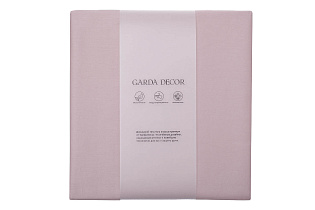 Пододеяльник сатиновый «Видение» 215х150см пудреная роза 5 (превью)