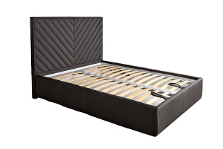 Кровать Милано Базовая(Milano Basic) с подъемным механизмом серая