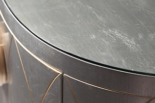 Комод округлый