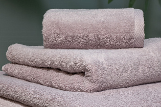 Полотенце "Соло" 30*50 сиреневое