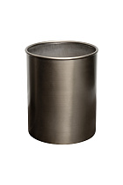Кашпо напольное матовый никель