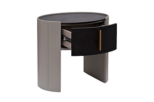 Тумбочка с ящиком темный шпон 3 (превью)