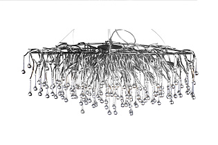 Люстра подвесная «Капли» (хром) 1 (превью)