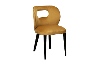 Стул Unico велюровый горчичный 2 (превью)