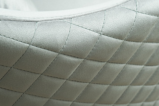 Кресло Verona вращающееся велюровое мятное/бронза