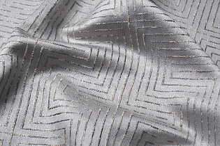 Ткань портьерная GLOSS серая