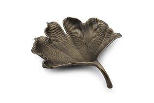 Блюдо декоративное «Лист гинкго» 1 (превью)
