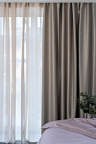 Тюль «Ницца» 275х320см бежевый 2 (превью)