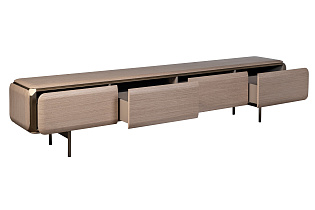 Тумба под телевизор с ящиками