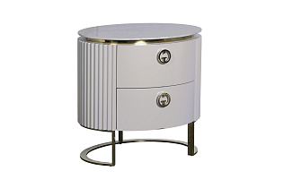 Тумбочка Лучано (Luciano) с мраморной столешницей