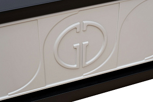 Тумбочка прикроватная Spinola черно-серая 4 (превью)