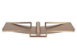 Ваза декоративная цвет матовая бронза