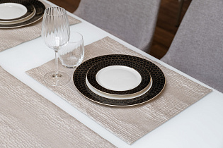 Набор для сервировки стола Мэнсон (Manson) дорожка 50х180см и две салфетки 33х45см