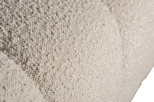 Диван Prato трехместный букле белый