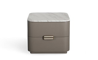 Тумбочка с мраморной столешницей