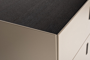 Тумбочка с 2мя ящиками светлая 5 (превью)