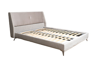 Кровать Мишель(Michelle) двуспальная серая 2 (превью)