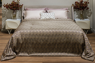 Покрывало Модена (Modena) 260х260см золотое