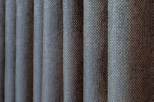 Портьера FIJI 275х260см бирюзовая