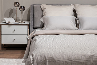 Покрывало Gloss 260х260см серое 2 (превью)