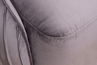 Кресло Палаццо(Palazzo) велюровое серое