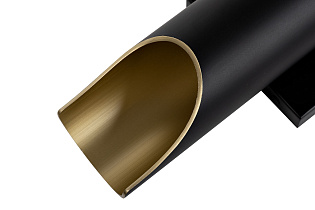 Бра металлическое черное/золото 2 (превью)