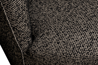 Кресло Риволи(Rivoli) вращающееся черно-золотая рогожка