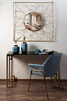 Консоль черное стекло/золото 6 (превью)