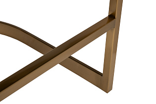 Стул барный букле бежевый/матовое золото