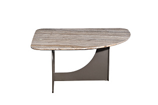 Столик журнальный Арка (Arco) травертин