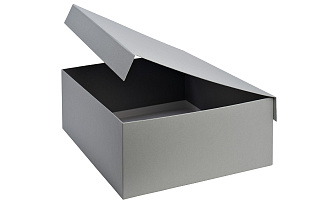 Коробка Май Варм Бокс (My Warm Box) 41*35,4*15,3см серая