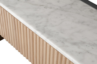 Тумбочка с ящиком светлая