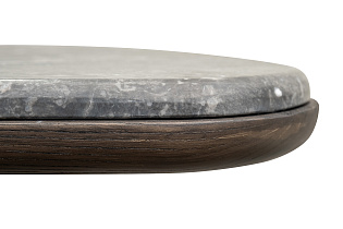 Зеркало с полкой и пуфом