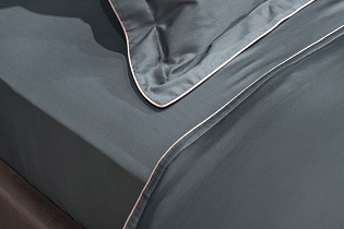 Комплект из 2х наволочек сатиновых 50х70см зеленый 4 (превью)