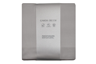 Простыня «Сопрано» на резинке 180х200х30см серая 1 (превью)