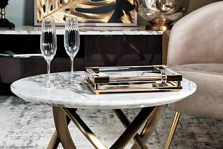 Поднос прямоугольный зеркальный/золото 3 (превью)