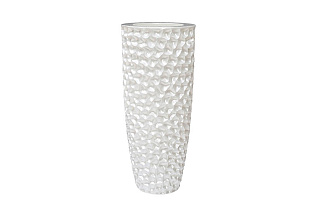 Кашпо напольное жемчужно-белое 1 (превью)