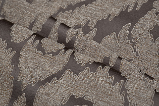 Ткань портьерная ОРИЕНТ КОРИЧНЕВАЯ (ORIENT KOR)