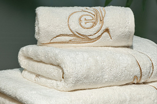 Полотенце «Лирика» 50*90 белое 6 (превью)