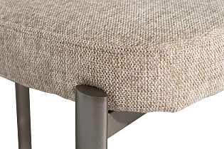 Стул обеденный шенилл бежевый