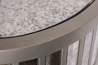 Комод зеркальный двухдверный