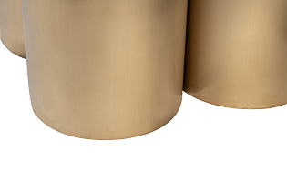 Стол журнальный круглый керамогранит белый 4 (превью)