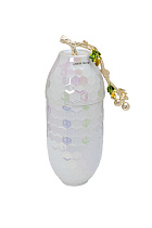 Ваза керамическая с крышкой перламутровая 1 (превью)