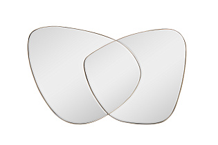 Зеркало настенное двойное